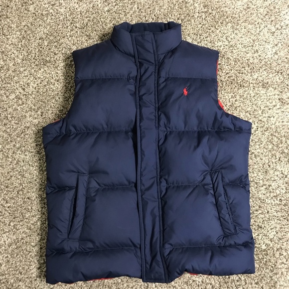 boys polo vest